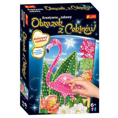 Obrazek z cekinów Ranok Flaming